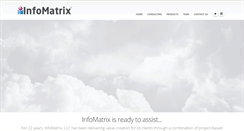 Desktop Screenshot of infomatrix-usa.com